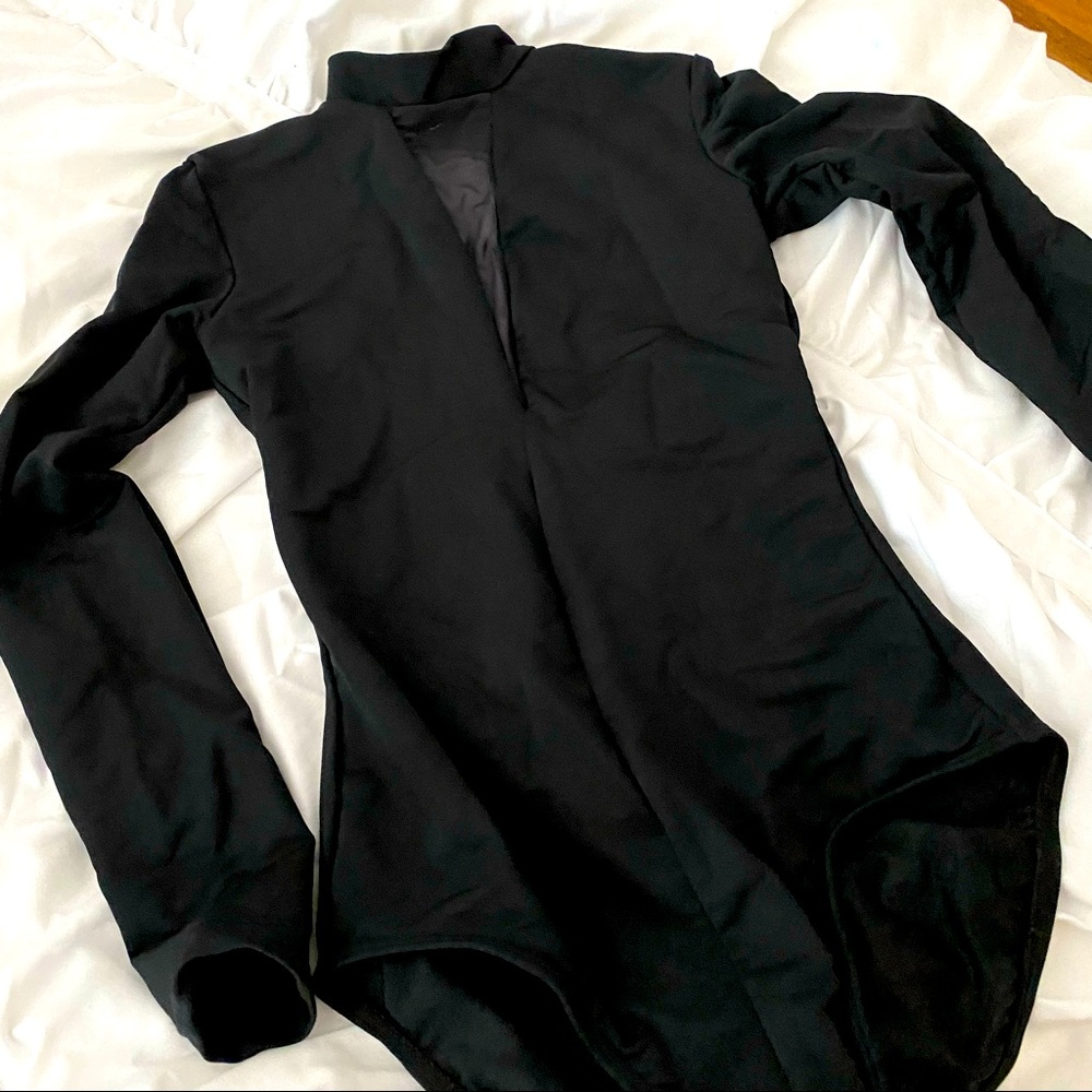 Black Mariia Crown Dance Leotard